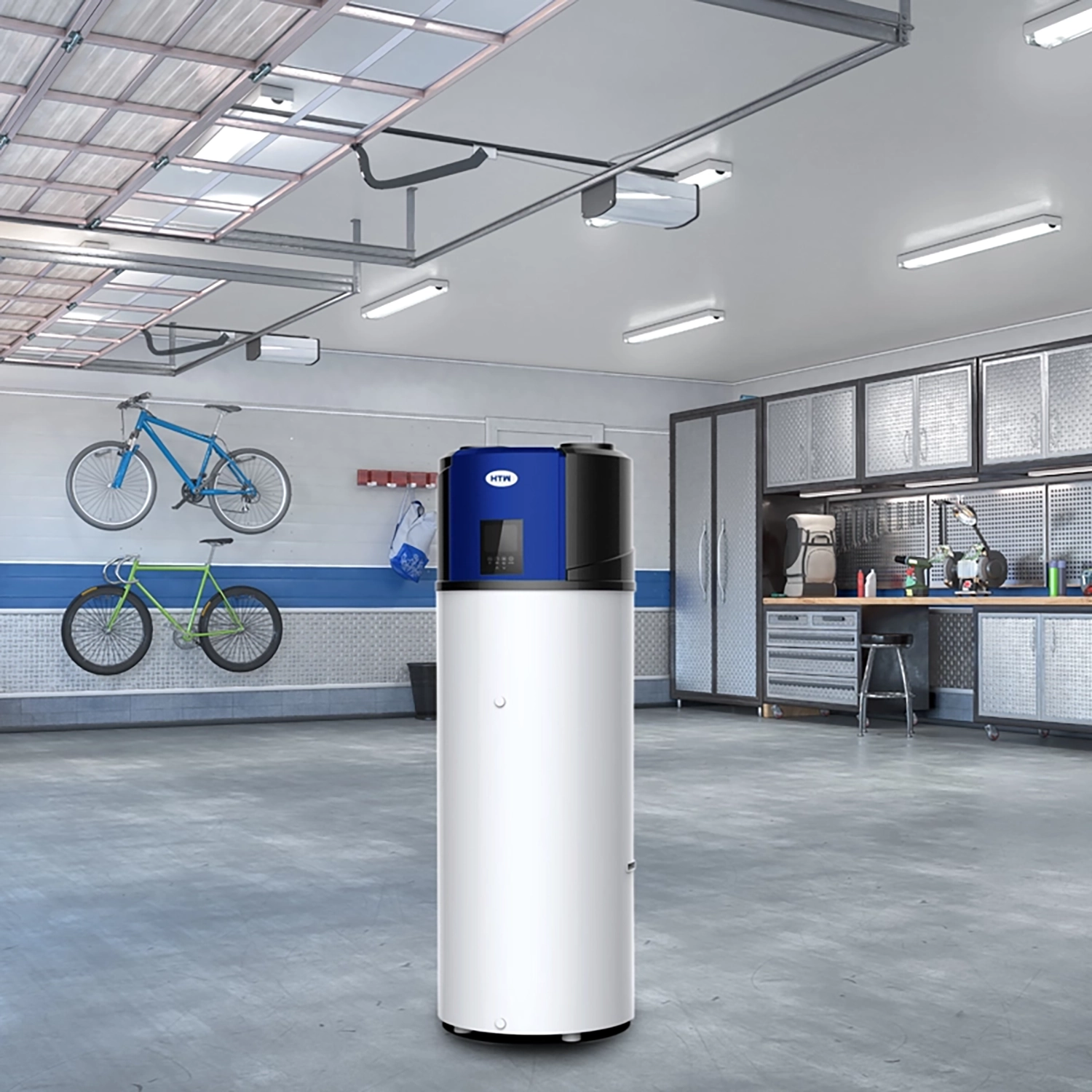 ACUMULADOR AEROTERMICO CON APORTACIÓN SOLAR VAW+S