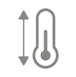 Amplio rango de funcionamiento
