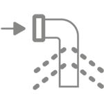 Difusor multi entrada de agua 
