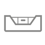 Soporte de pared con nivel incorporado