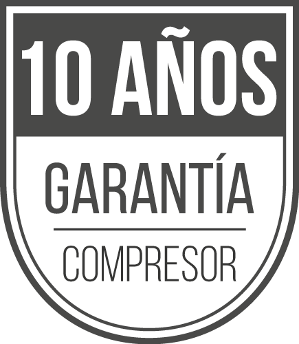 Garantie de 10 ans sur le compresseur Garantie de 10 ans