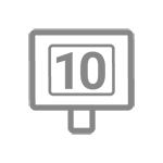 Controlo de pressão estática de 10 estágios