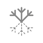 Defrosting is done intelligently, improves heating efficiency and energy saving. Defrost function