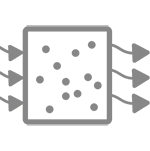 The unit is equipped with a particle sensor. Particle sensor